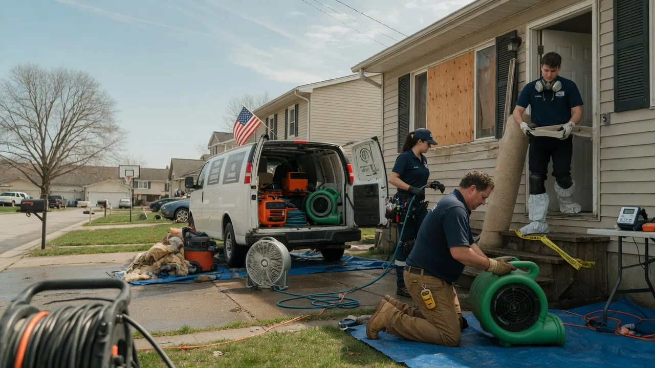 Water Damage Restoration in Meridian, CA near me